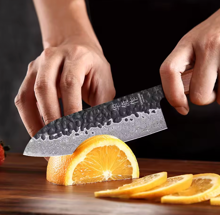 Cuchillo Santoku Mango Madera 12,5 CM