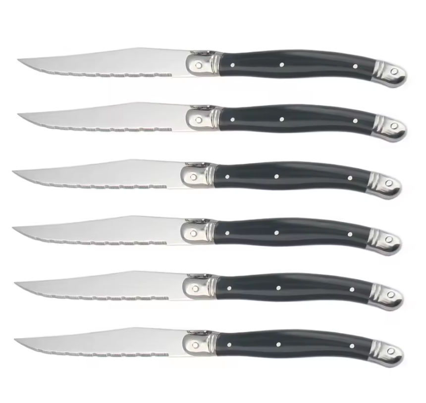 Set de Cuchillos para Carne Laguiole