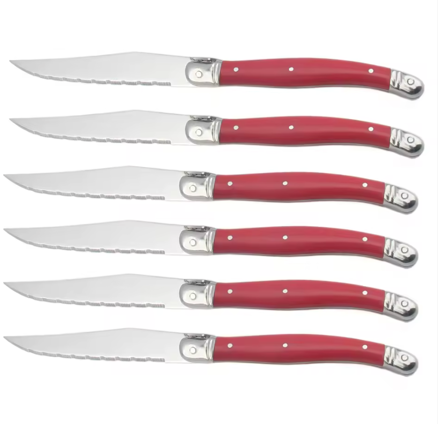 Set de Cuchillos para Carne Laguiole