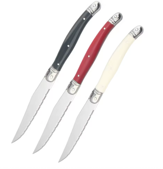 Set de Cuchillos para Carne Laguiole